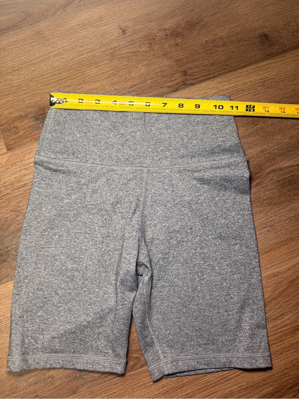 Aerie Move High Waisted Bike Shorts Women’s Small Gray Compression Yoga Athletic - Picture 7 of 9